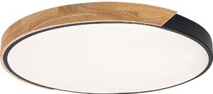 Rabalux 71418 - LED stropné svietidlo MAPLE2 42W/230V 3000/4000/6500K čierna/dub pr.41cm