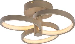 Rabalux 71400-LED stmievateľné stropné svietidlo ISIDORA 32W/230V 3000-6500K priemer 31 cm béžové + diaľkové ovládanie