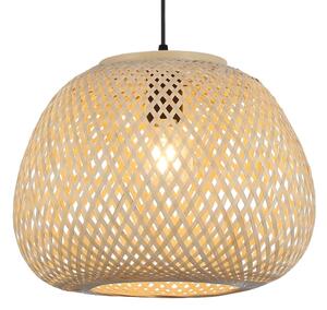Luster na lanku PETRA 1xE27/15W/230V bambus