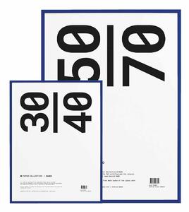 PAPER COLLECTIVE Modrý rám – 50 × 70 cm 52 × 72 cm