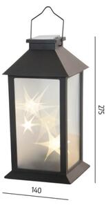 LED solárne závesné svietidlo CANDELIO STAR LED/1xAA 2700K IP44 200 mAh