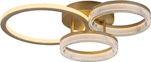 Rabalux 71473 - LED stmievateľné stropné svietidlo RIVONA LED/38W/230V 3000-6500K 58,5x38 cm + diaľkové ovládanie