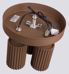 Brilagi - LED bodové svietidlo CRESTO 3xGU10/10W/230V hnedá