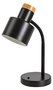 Rabalux 74096 - Stolová lampa PASTRO 1xE27/20W/230V čierna