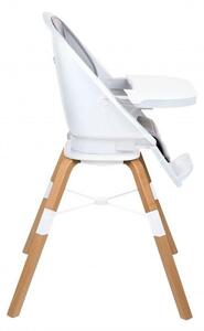 BABYGO Jedálenská stolička Carou 360° White