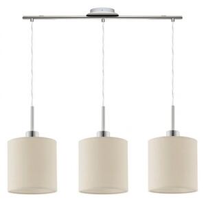 Eglo - LED luster na lanku TUNJA 3xE27/60W/230V krémový