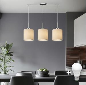 Eglo - LED luster na lanku TUNJA 3xE27/60W/230V krémový