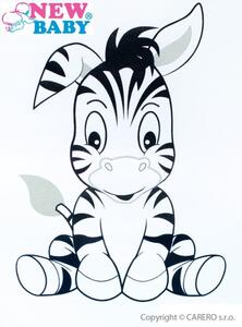 Detské kreslo New Baby Zebra sivé, Vhodnosť: Pre všetkých