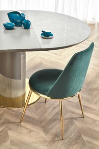 Jedálensky stôl Moscato (sivý mramor + svetlosivá). Vlastná spoľahlivá doprava až k Vám domov. 1038760