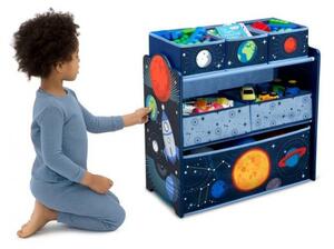 Detský organizér na hračky Vesmír
