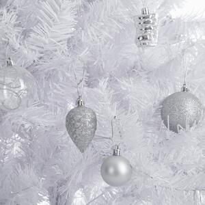 Umelý vianočný stromček 150cm - biely