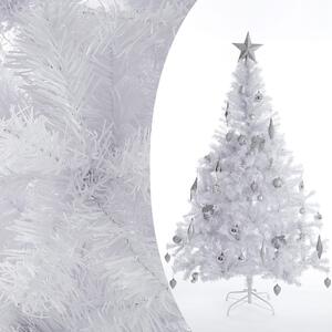Umelý vianočný stromček 150cm - biely