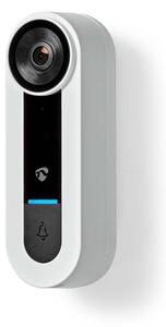 Nedis WIFICDP40CWT - Bezdrôtový videozvonček so senzorom Full HD 1536p Wi-Fi IP65