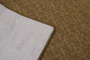 Vopi koberce Kusový koberec Alassio zlatohnedý štvorec - 100x100 cm