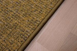 Vopi koberce Kusový koberec Alassio zlatohnedý - 60x110 cm
