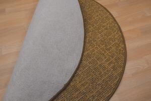 Vopi koberce Kusový koberec Alassio zlatohnedý okrúhly - 80x80 (priemer) kruh cm