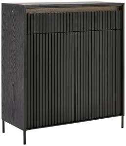 SKRINKA NA TOPÁNKY, čierna, 92/104/40 cm Hom`in - Skrine, regály & police na topánky