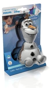 Philips 71768/08/16 - LED detská lampa DISNEY FROZEN OLAF LED/0,3W/2xAAA snehuliak