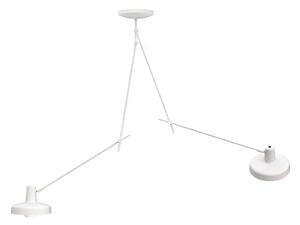 GRUPA Arigato stropné svietidlo 2-svetelné 110 cm biele