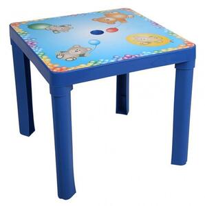 Detský záhradný nábytok - Plastový stôl modrý, Vhodnosť: Pre všetkých