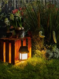 Sinsay - Solárna záhradná lampa - čierna