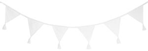 MIDSOMMAR Girlanda so strapcami 600 cm - biela