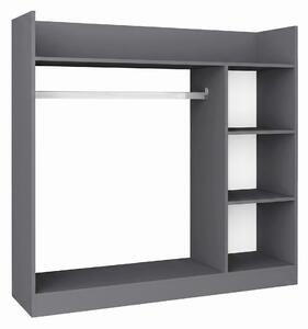 OTVORENÁ ŠATNÍKOVÁ SKRIŇA, 118/115/35 cm Livetastic - Skrine, Online Only