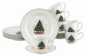 KÁVOVÝ SERVIS Tannenbaum bunt 18-dielne Creatable - Jedálenské sety, Online Only