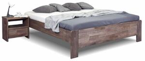 Vyvýšená váľanda dvojlôžko z masívu FUTON, masív buk