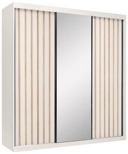 SKRIŇA S POSUVNÝMI DVERAMI, kašmírová, 200/215/59,5 cm P & B - Skrine, Online Only
