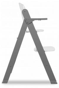 Lionelo Drevená jedálenská stolička, stolček - Floris, Grey Stone