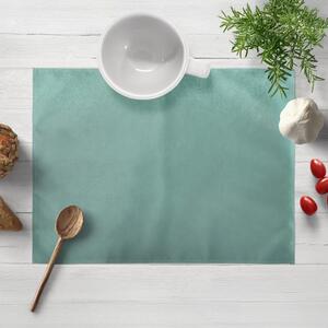 Biante Zamatové prestieranie na stôl Velvet Prémium SVP-048 Pastelová ľadovo zelená 35x45 cm