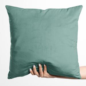 Biante Zamatová obliečka na vankúš Velvet Prémium SVP-048 Pastelová ľadovo zelená 30 x 50 cm
