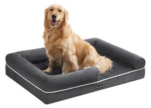 SONGMICS Pelech pre psov Dustin 106 cm XL sivý