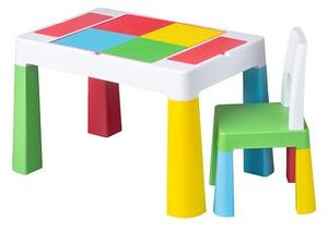 Stôl so stoličkou Tega Baby Multifun Multicolor