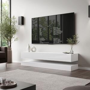 TV STOLIK SALLE BIELY LESK 140 cm