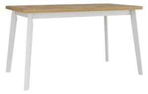 Stôl Harry 80 x 140/180 VI, Morenie: dub artisan L, Farby nožičiek: biela Mirjan24 5903211234880