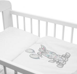 2-dielne posteľné obliečky New Baby Zebra exclusive 90/120 bielo-sivé, Vhodnosť: Pre všetkých