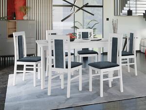 Rozkladací stôl so 6 stoličkami - AL34, Morenie: sonoma, Poťahové látky: Zetta 297 Mirjan24 5903211269738