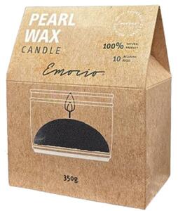 Emocio Pearl wax Black Sviečka 350 g
