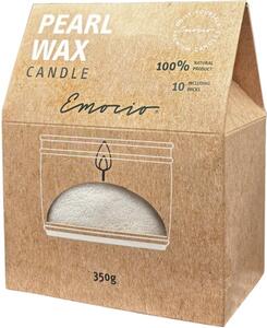 Emocio Pearl wax White Sviečka 350 g