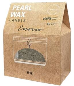 Emocio Pearl wax Green Sviečka 350 g