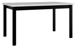 Rozkladací stôl 80 x 140+180 II (biela L) (čierna). Vlastná spoľahlivá doprava až k Vám domov. 1059244