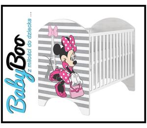 Baby Boo detská izba Disney Standard Minnie Paris pásiky