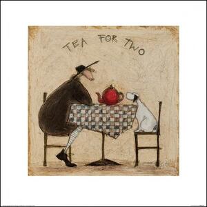 Umelecká tlač Sam Toft - Tea for Two, Sam Toft, (30 x 30 cm)
