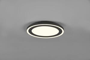 TRIO Reality R67223332 CARUS stropné svietidlo SMD LED D330mm 16W/2300lm 8,5W/1300lm 3000K čierna matná, biela