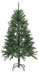 Juskys Umelý vianočný stromček Talvi 140 cm zelený s čiernym stojanom