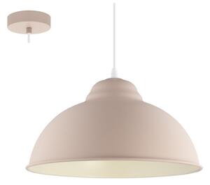 Eglo 54964 - Luster na lanku TRURO-P 1xE27/60W/230V ružová