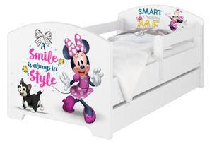 Baby Boo posteľ Disney Minnie Smart 140x70 cm