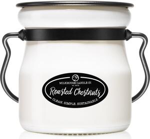 Milkhouse Candle Co. Creamery Roasted Chestnuts vonná sviečka Cream Jar 142 g